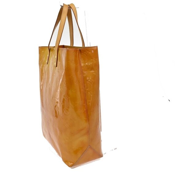 LOUIS VUITTON Read MM Hand Bag Monogram Vernis Patent Leather YW - Picture 4 of 14